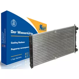 Радиатор охлаждения ВАЗ 2123 алюминиевый (KRAFT) КТ 104013