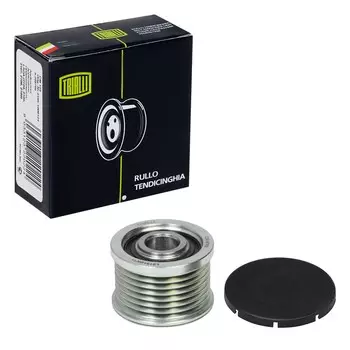 Ролик ремня приводов Renualt Laguna (01-) 1.9d (обгонная муфта) (TRIALLI)