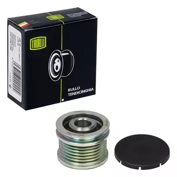 Ролик ремня приводов VW Transporter (90-) 2.0i/2.4d (обгонная муфта) (TRIALLI)