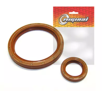 Сальник коленвала для а/м Газ дв.406,405 (к т передний+задний) (Riginal)