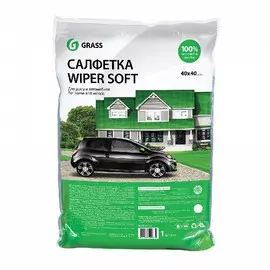 Салфетка из микрофибры WIPER SOFT (GRASS) 40х40см