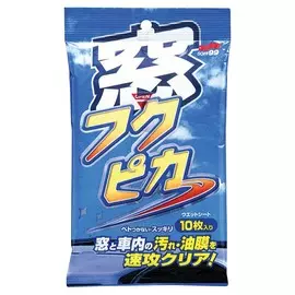 Салфетки для стекол очищающие Soft99 Glass Cleaning Wipes 10 шт