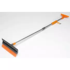 Щетка-сметка Airline от снега и льда с водосгоном 75-123 см