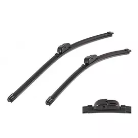 Щетка стеклоочистителя 550+450мм бескаркасная, комплект LYNXauto