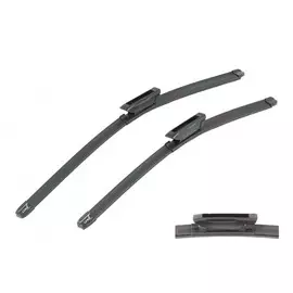 Щетка стеклоочистителя 550+480мм бескаркасная, комплект LYNXauto