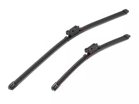 Щетка стеклоочистителя 600+480мм бескаркасная, комплект LYNXauto XF6048B