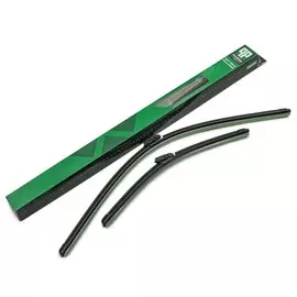 Щетка стеклоочистителя 600мм бескаркасная Pilenga 11 адаптеров