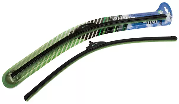 Щетка стеклоочистителя 650мм бескаркасная (крючок) (Pilenga)