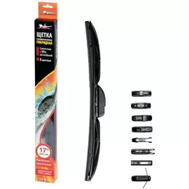 Щетка стеклоочистителя Airline AWB-H-430 430мм гибридная