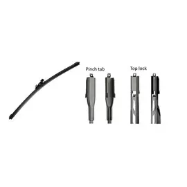 Щетка стеклоочистителя Champion бескаркасная 700/600 мм