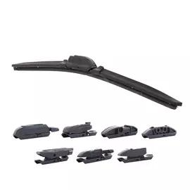 Щетка стеклоочистителя Goodyear Multi Clip Premium 650мм бескаркасная 8 переходников