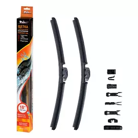 Щетки стеклоочистителя Airline AWB-BK-450K 450+450 мм каркасные