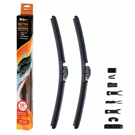 Щетки стеклоочистителя Airline AWB-K-410K 410+410 мм каркасные