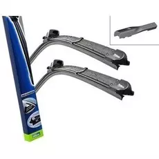 Щетки стеклоочистителя, комплект Valeo 700/580мм бескаркасная