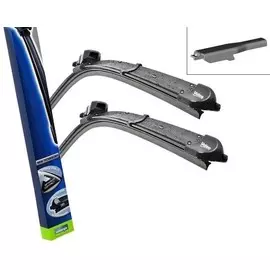 Щетки стеклоочистителя, комплект Valeo 700/600мм бескаркасная