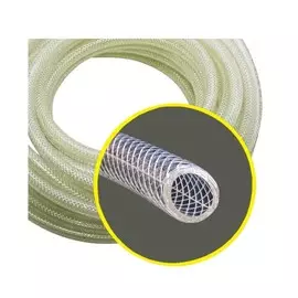 Шланг маслобензостойкий (рукав) 6х10,5-1,0МПа до -5С ПВХ прозрачный (BerginFlex)