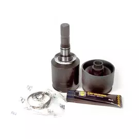 ШРУС ВАЗ-2123 внутренний левый (короткий) шариковый (пыльник+смазка+хомуты+кольца) (HOLA)