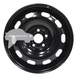 Штампованные диски Next 6x15/5x100 ET43 D57,1 NX-043 BK