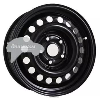 Штампованные диски Trebl 6,5x16/5x108 ET50 D63,3 8325 Black