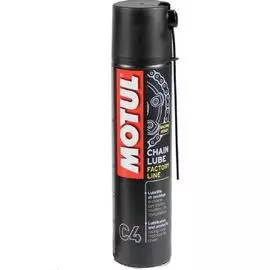 Смазка цепи для кольцевых гонок и дорожных мотоциклов MOTUL C4 Chain Lube Factory Line 0,4л