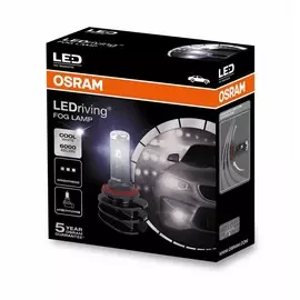 Светодиодная лампа OSRAM LEDriving FOG LAMP H8;H11;H16 12V 12W 6000К белая