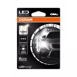 Светодиодная лампа OSRAM LEDriving – Premium C5W 12V 1,3W 4000К белая 6498WW-01B
