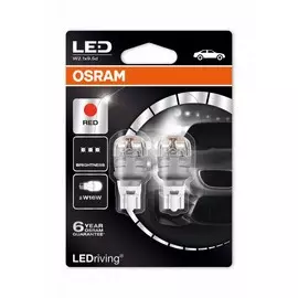 Светодиодная лампа OSRAM LEDriving – Premium W16W 12V 2W красная
