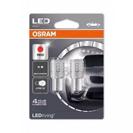 Светодиодная лампа OSRAM LEDriving - Standard P21W 12V 2,5W красная