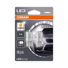 Светодиодная лампа OSRAM LEDriving - Standard W21W(T20) 12V 1W янтарная