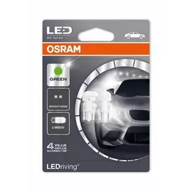 Светодиодная лампа OSRAM LEDriving - Standard W5W(T10) 12V 0,5W зеленая