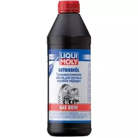 Трансмиссионное масло LIQUI MOLY Getriebeoil 80W минеральное 1 л