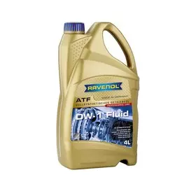 Трансмиссионное масло RAVENOL ATF DW-1 FLUID Синтетическое 4 л