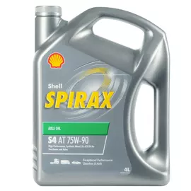 Трансмиссионное масло Shell Spirax S4 AT 75W-90 полусинтетическое 4 л