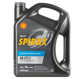 Трансмиссионное масло Shell Spirax S6 ATF X синтетическое 4 л