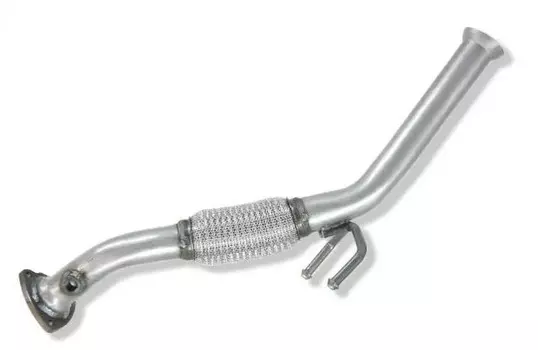 Труба приемная ВАЗ LADA Largus, XRAY дв.11189, 21129 (замена катколлектора) с 1 отв. под л/зонд Евро-2 алюм.