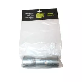 Труба соединит. под хомут, переходная d42/45 х 47/50 L-150мм алюм.(TRIALLI) EMP 4550