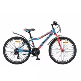 Велосипед STELS Navigator-450 V 24" 13" Синий/красный/чёрный V010