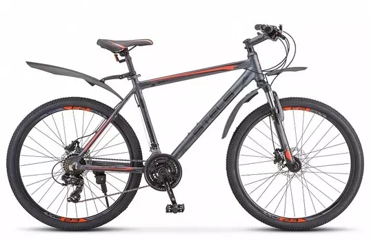 Велосипед STELS Navigator-620 D 26" 14" Антрацитовый V010