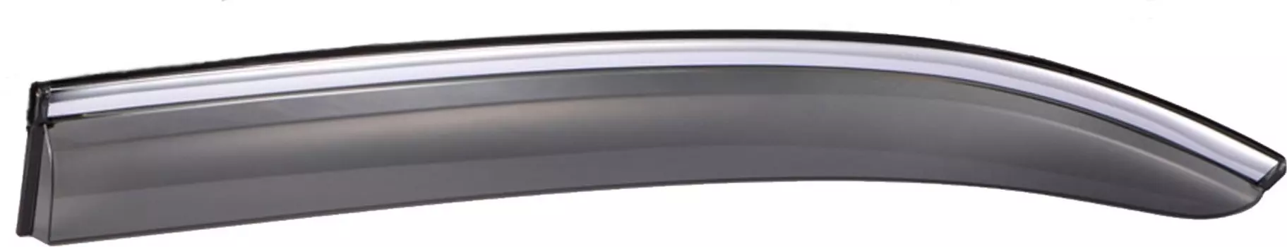 Ветровики с металл. хром-молдингом Mercedes-Benz W176 A-class с 2013 (SkyLine)