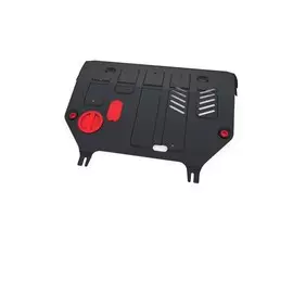 Защита картера и КПП Автоброня для Lexus NX 200 2014- г. 1,8 мм