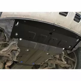 Защита радиатора Автоброня для Haval H8 2015- г. 1,8 мм