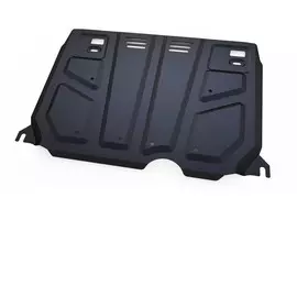 Защита радиатора и картера Автоброня для Toyota Hilux 4WD 2015- г. 1,8 мм