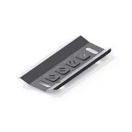 Защита радиатора Rival 4 мм, Mitsubishi (Pajero)