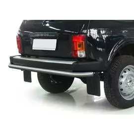 Защита заднего бампера Rival для Lada 4х4 3d 1995-г.