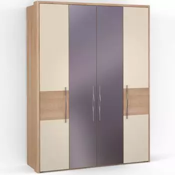 Четырехдверный шкаф с зеркалом ASTI AS1513.5