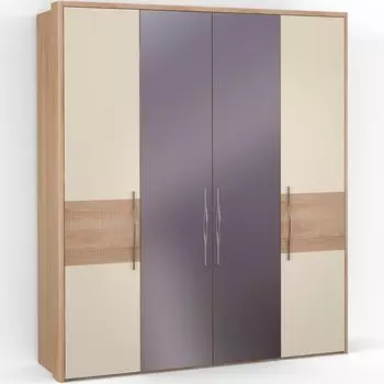 Четырехдверный шкаф с зеркалом ASTI AS1516.5