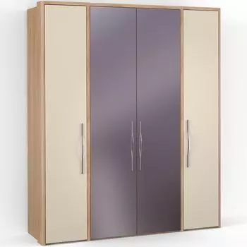 Четырехдверный шкаф с зеркалом ASTI AS1519.7