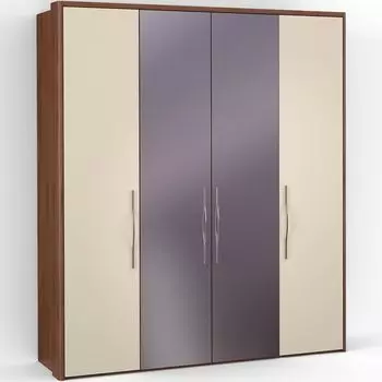 Четырехдверный шкаф с зеркалом ASTI AS2516.7