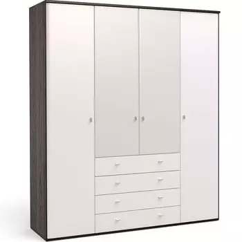 Четырехдверный шкаф с зеркалом ELEGANTE LE1458.5