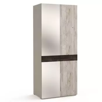 Двухдверный шкаф с зеркалом Boston BT124.0